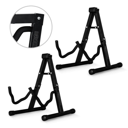 5Core Guitar Stand Floor a Frame Electric Acoustic Bass Soporte Para