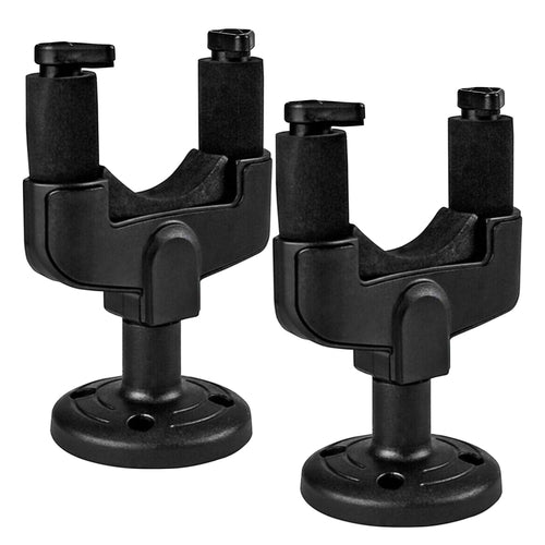 5Core Guitar Wall Mount Hanger Hook Metal Base Soft Padding Adjustable